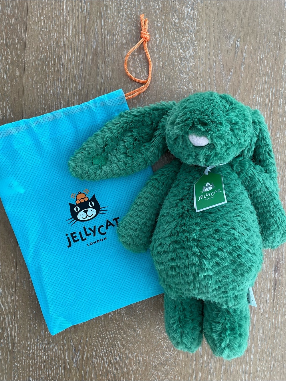 NEW AUTHENTIC RARE Jellycat Bláthnaid Bunny - Ireland Exclusive!!